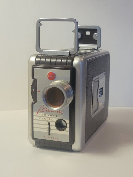 Kodak Other - Kodak Brownie 8mm Movie Camera - Silver and Black